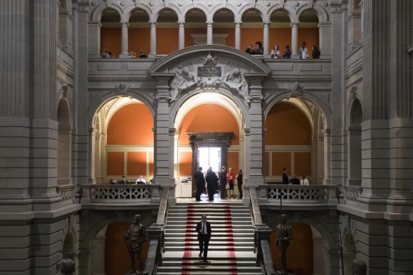 hall principale di palazzo federale