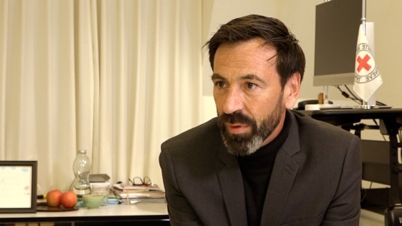 Fabrizio Carboni of the ICRC