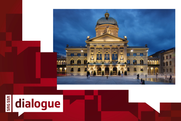 Bundeshaus bei Nacht
